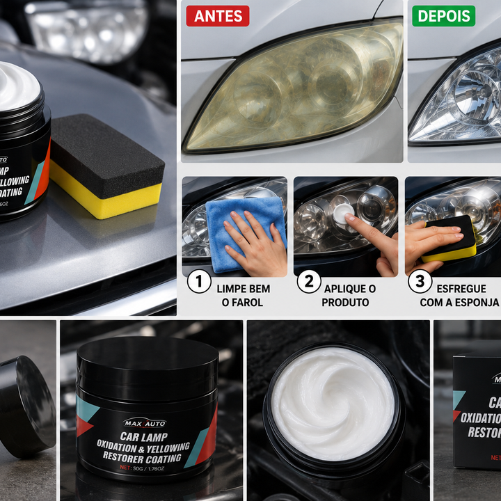 RESTAURADOR DE FARÓIS AUTOMOTIVO